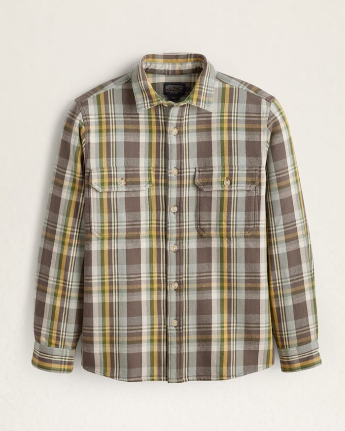 MEN'S PLAID ARCADIA FLANNEL SHIRT